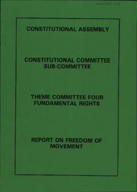 Report on Freedom of Movement