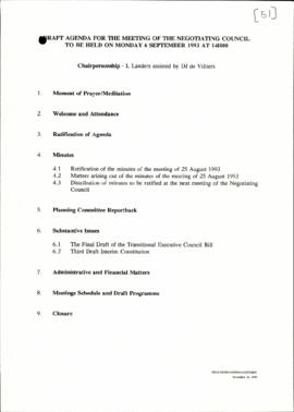 Agendas