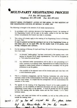 List of participants