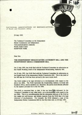 National Association of Broadcasters - Request for information