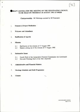 Agendas