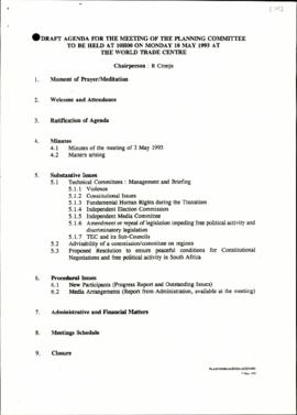 Agenda
