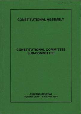 Auditor-General (Seventh Draft)