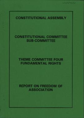 Report on Freedom of Association