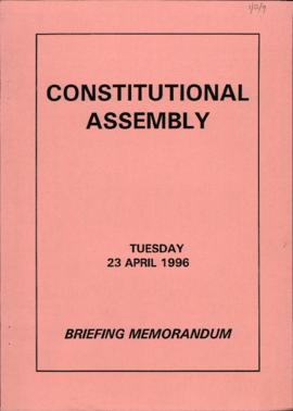 Briefing Memorandum