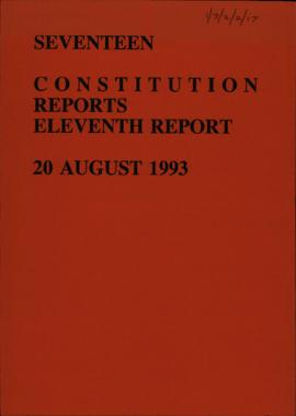 Eleventh report