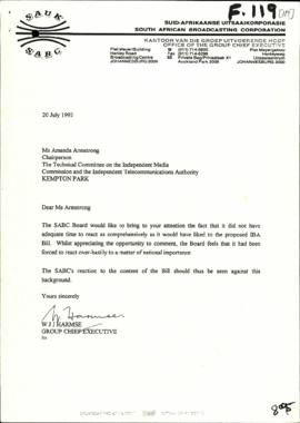 SABC - Comments on the IBA Bill