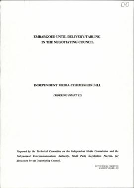 IMC bill (12th working draft)