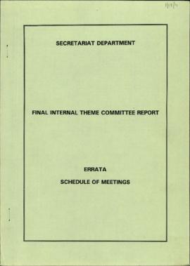 Final Internal Theme Committee Report.