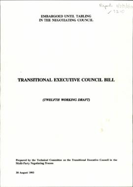 Tec bill (Twelfth working draft)