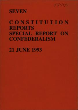 Special report on confederalism