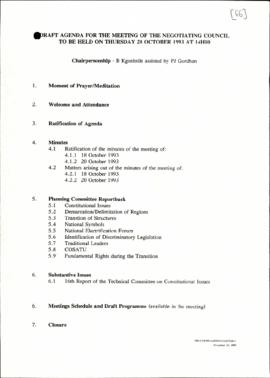 Agendas