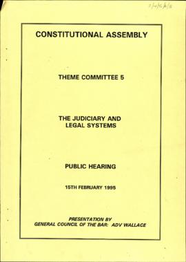 Public Hearing