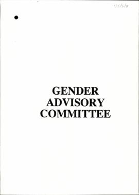 Gender Advisory committee: CODESA II