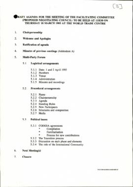 Agendas
