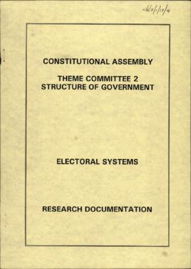 Electoral Systems: Research Documentation