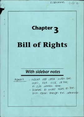 Chapter 3: Bill of Rights with sidebar notes