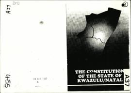 KwaZulu – The Constitution of the State of KwaZulu/Natal