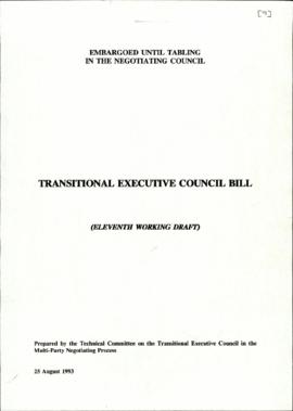 Tec bill (Eleventh working draft)