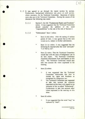 Excerpts – seventh progress report together with extracts from council minutes on decisions taken...