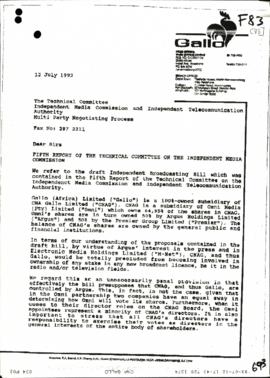 Gallo – Response to Fifth Report
