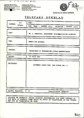 Nationale Pers Beperk - Comments on IBA Bill