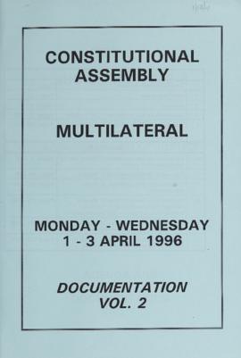 Multilateral: Documentation vol. 2