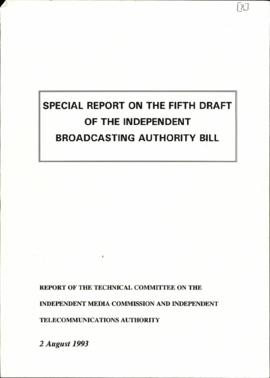 Special report on the fifth draft of the IBA bill