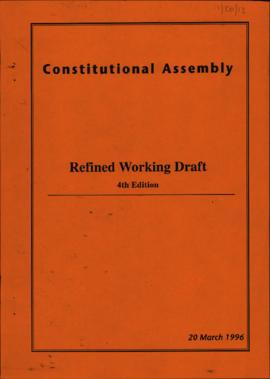 Refined working draft (Fourth Edition)