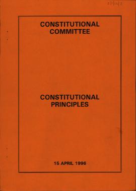 Constitutional Principles