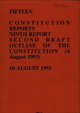 Ninth Report-Second draft outline of the constitution