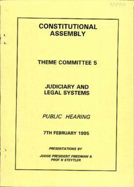 Public Hearing