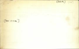 Mr Joe Davidson re: Alphabetical list of Delegates