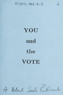 You and the Vote