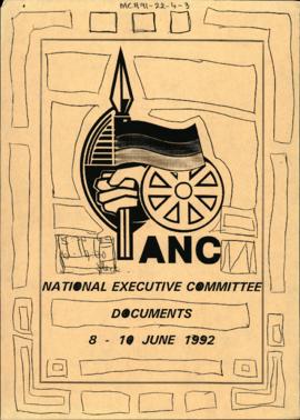 National Executive Committee Documents 8-10 June 1992