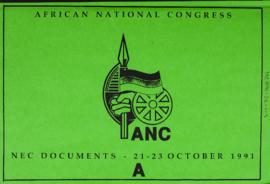 NEC Documents - 21-23 October 1991: A