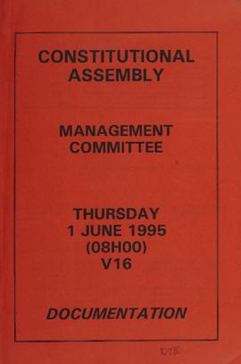 Constitutional Assembly Management Committee Documentation