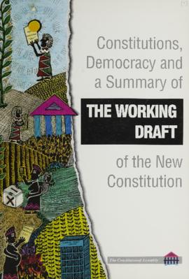 Constitutions, Democracy, and a Summary of the Working Draft of the New Constitution