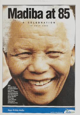 Mandela At 85: A Celebration 18 July 2003