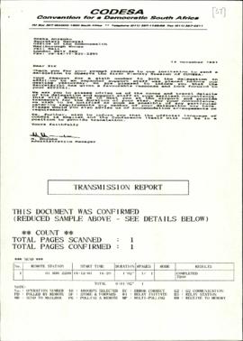 Emeka Anyaoku re: Copy for information