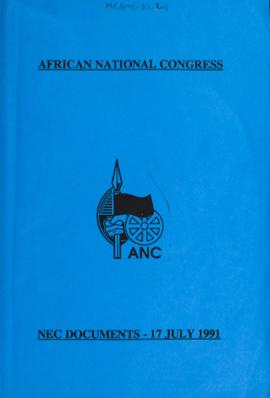 NEC Documents - 17 July 1991