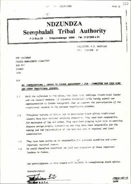 Ndzundza Somphalali Tribal authority