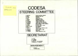 Codesa Steering Committee Organogram