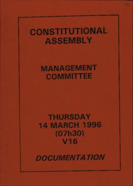 Constitutional Assembly Management Committee Documentation