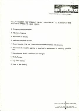 Agenda