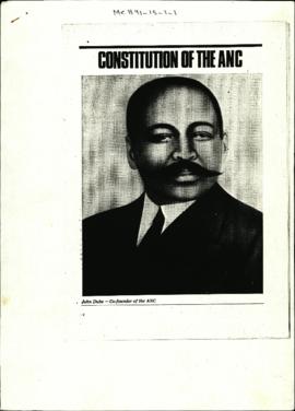 Constitution of the ANC