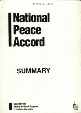 National Peace Accord Summary