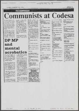 Communists at Codesa