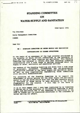 Standing Committee on Water Supply and Sanitation