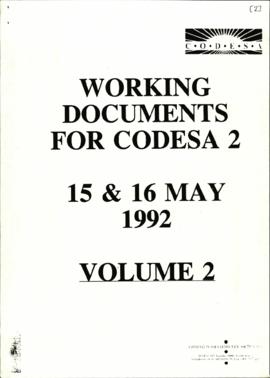 Working documents for CODESA 2 Vol 2